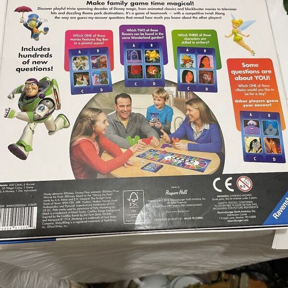 Ravensberger Pictopia Ultimate Triva Game Disney Edition-Over 1000 Questions-NIB - Picture 2 of 5